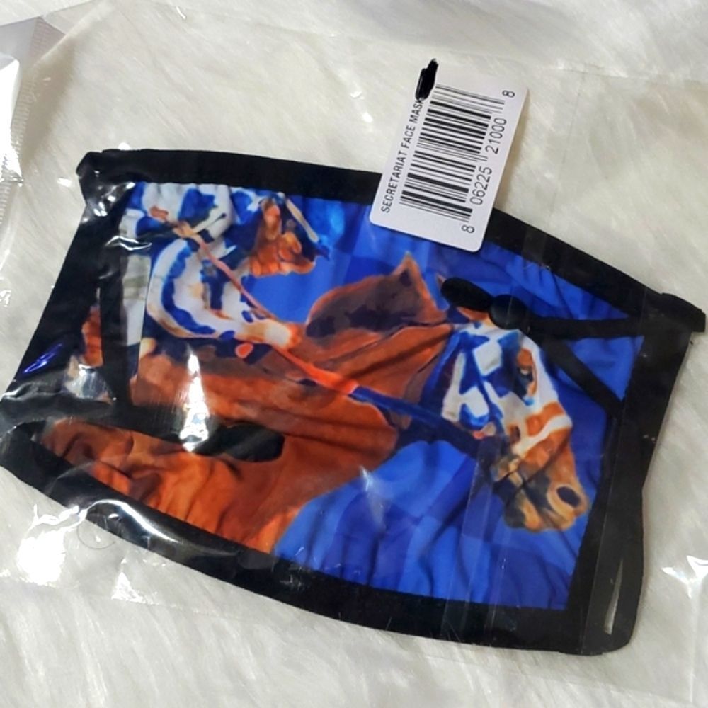 🆕️ RARE Ltd Edition Collectible Secretariat Kentucky Derby Churchill Downs Mask
